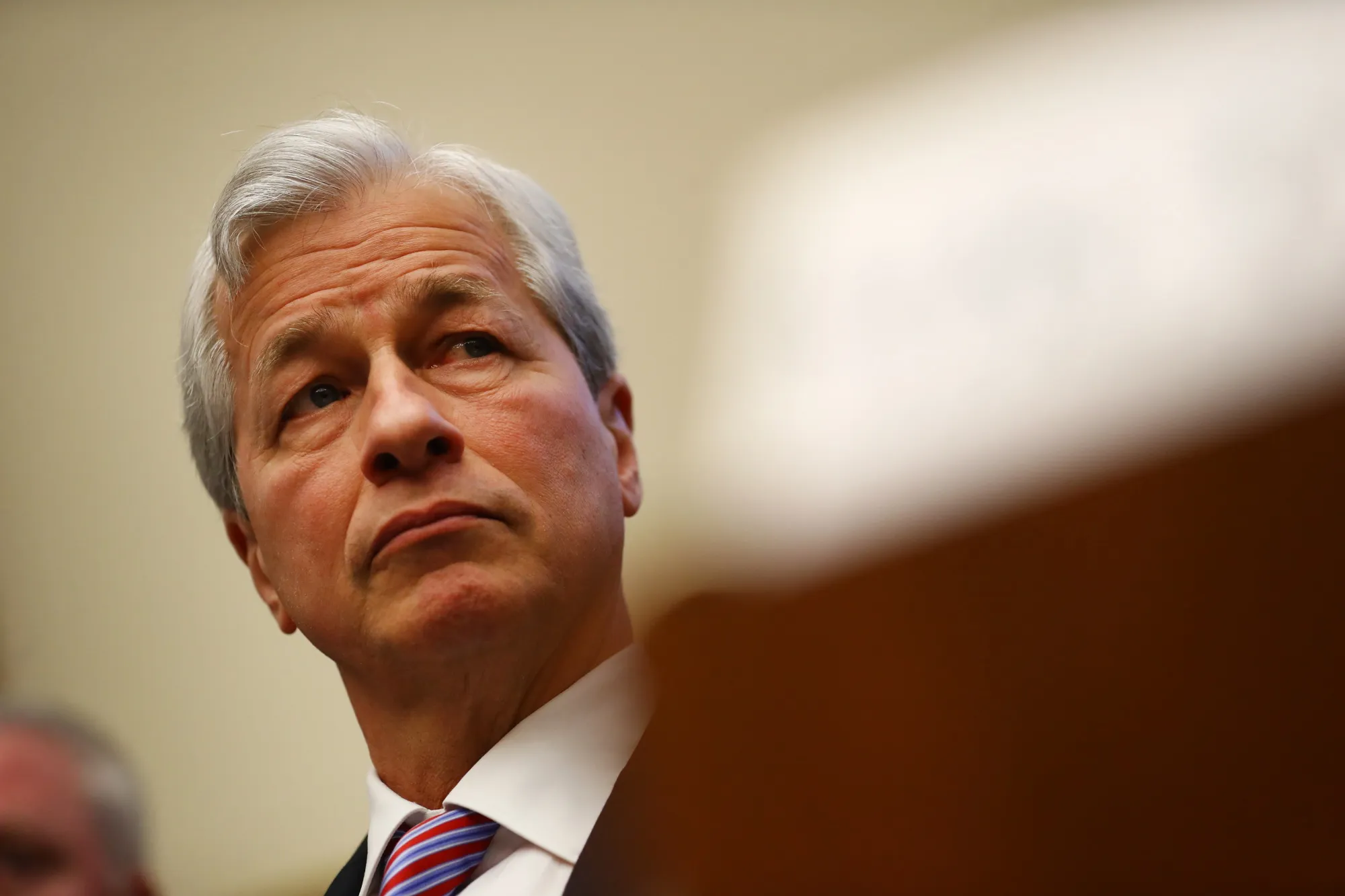 Jamie Dimon during a House Financial Services Committee hearing in Washington, D.C. on April 10, 2019.