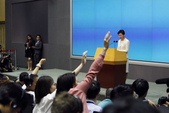 Hong Kong Leader Carrie Lam Makes Personal Apology, But Won't Resign