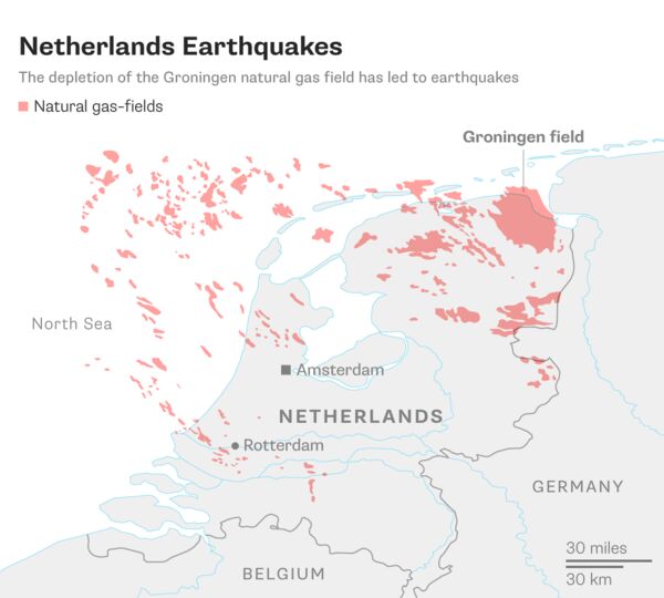 Netherlands Earthquakes