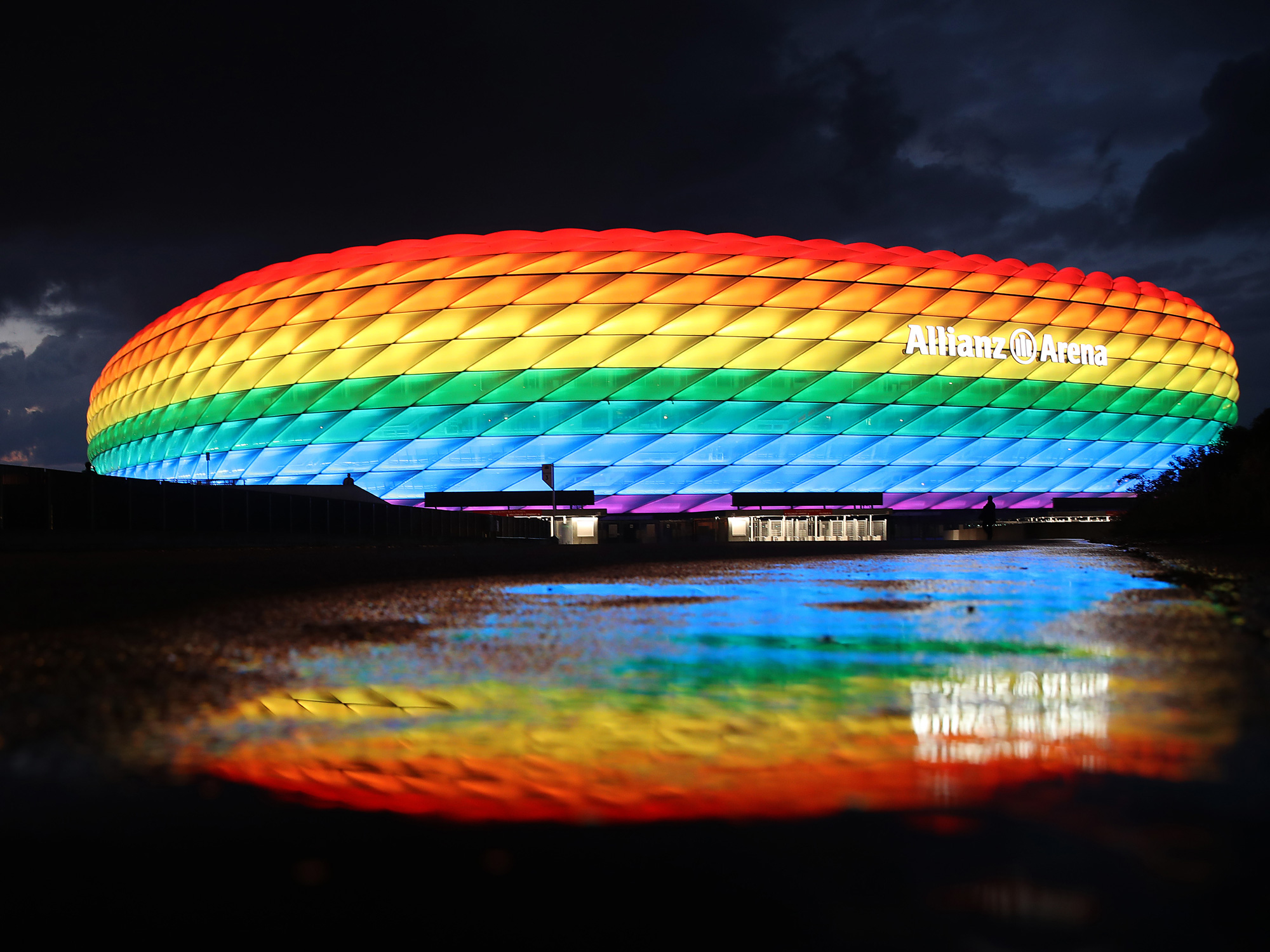 UEFA Declines Munich Application for Rainbow-colored Stadium pic