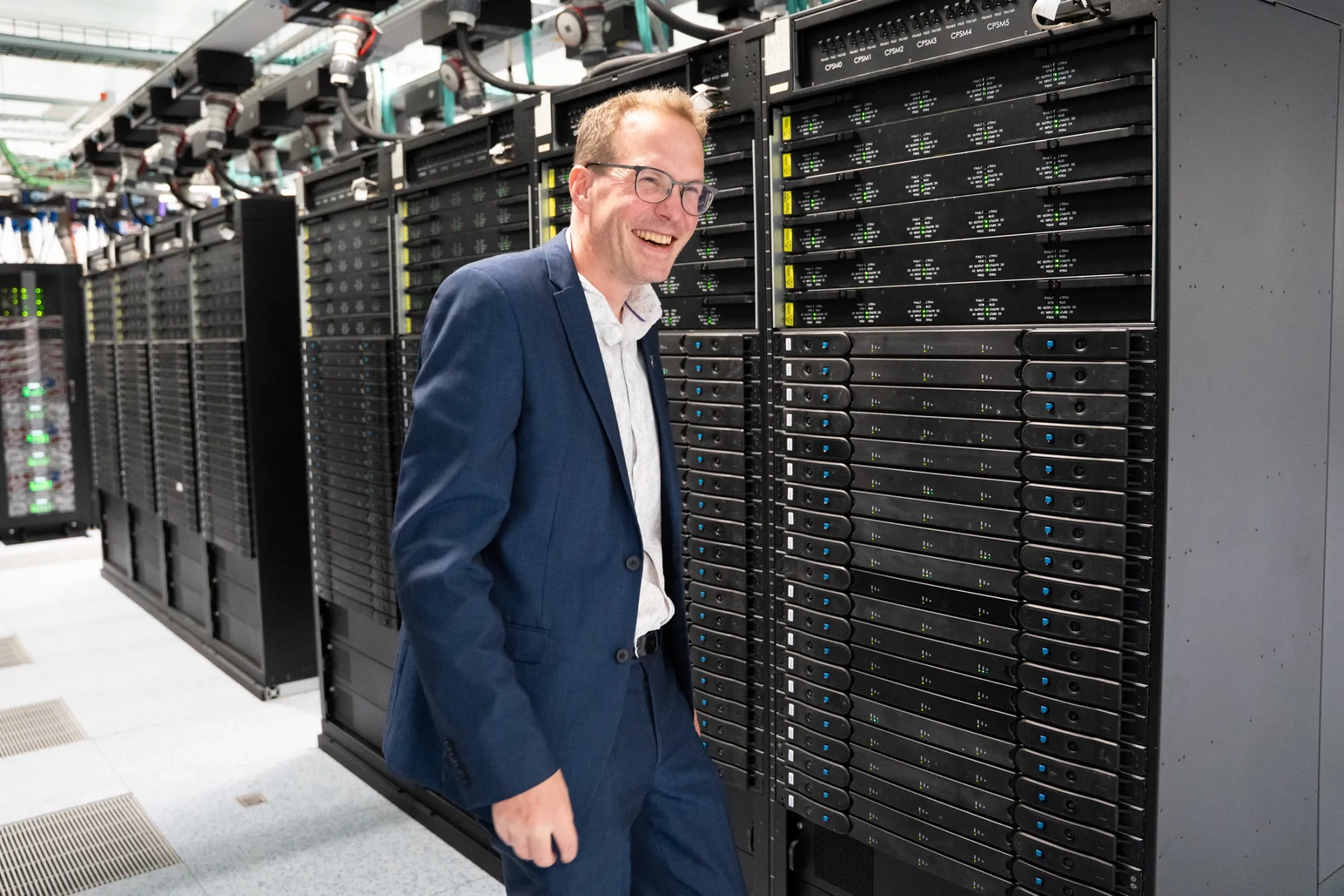 ECMWF Deputy Director-General and head of forecasting, Florian Pappenberger.