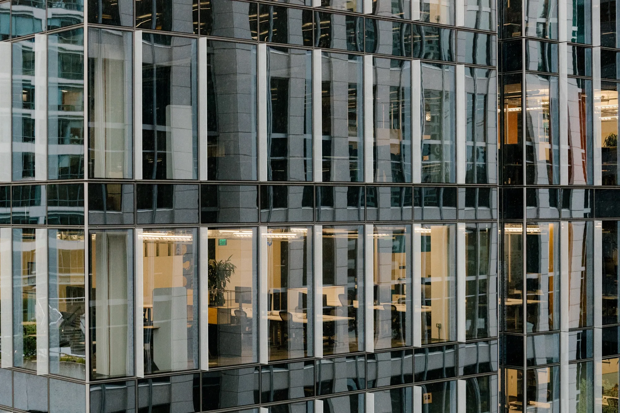 Office buildings in San Francisco.&nbsp;