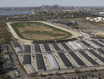 relates to Old Boston Racetrack Begins Conversion To Massive Development