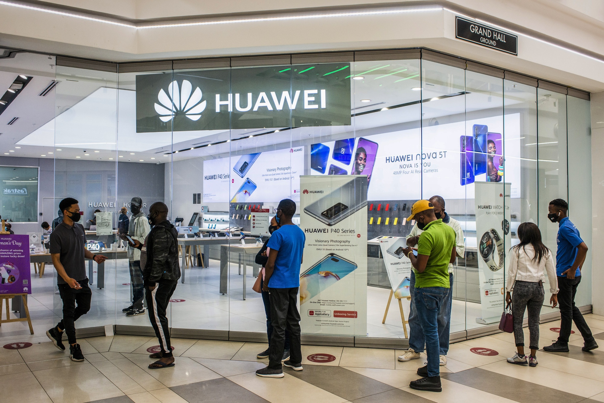 huawei mall of africa