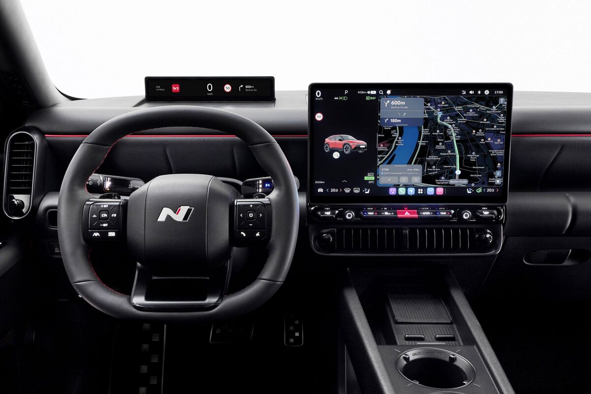 Hyundai unveils Pleos Connect, a next-generation infotainment system with Gleo AI voice assistant, debuting in May on the new Grandeur sedan in South Korea (Hyonhee Shin/Bloomberg)