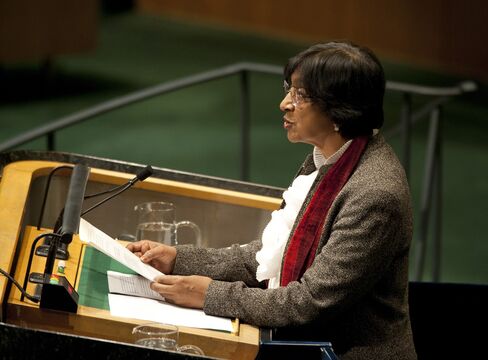 High Commissioner for Human Rights Navi Pillay