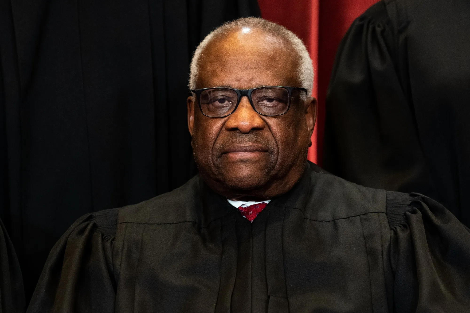 Clarence Thomas, associate justice of the US Supreme Court.