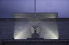 An eagle sculpture stands on the facade of the Marriner S. Eccles Federal Reserve building in Washington, D.C., U.S.