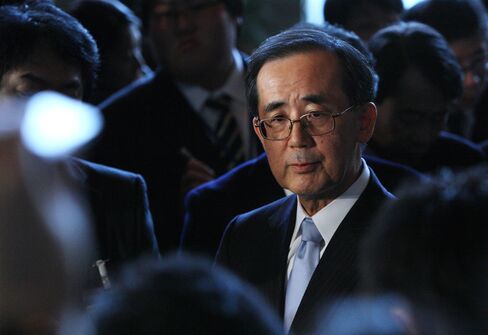 Bank of Japan Governor Masaaki Shirakawa