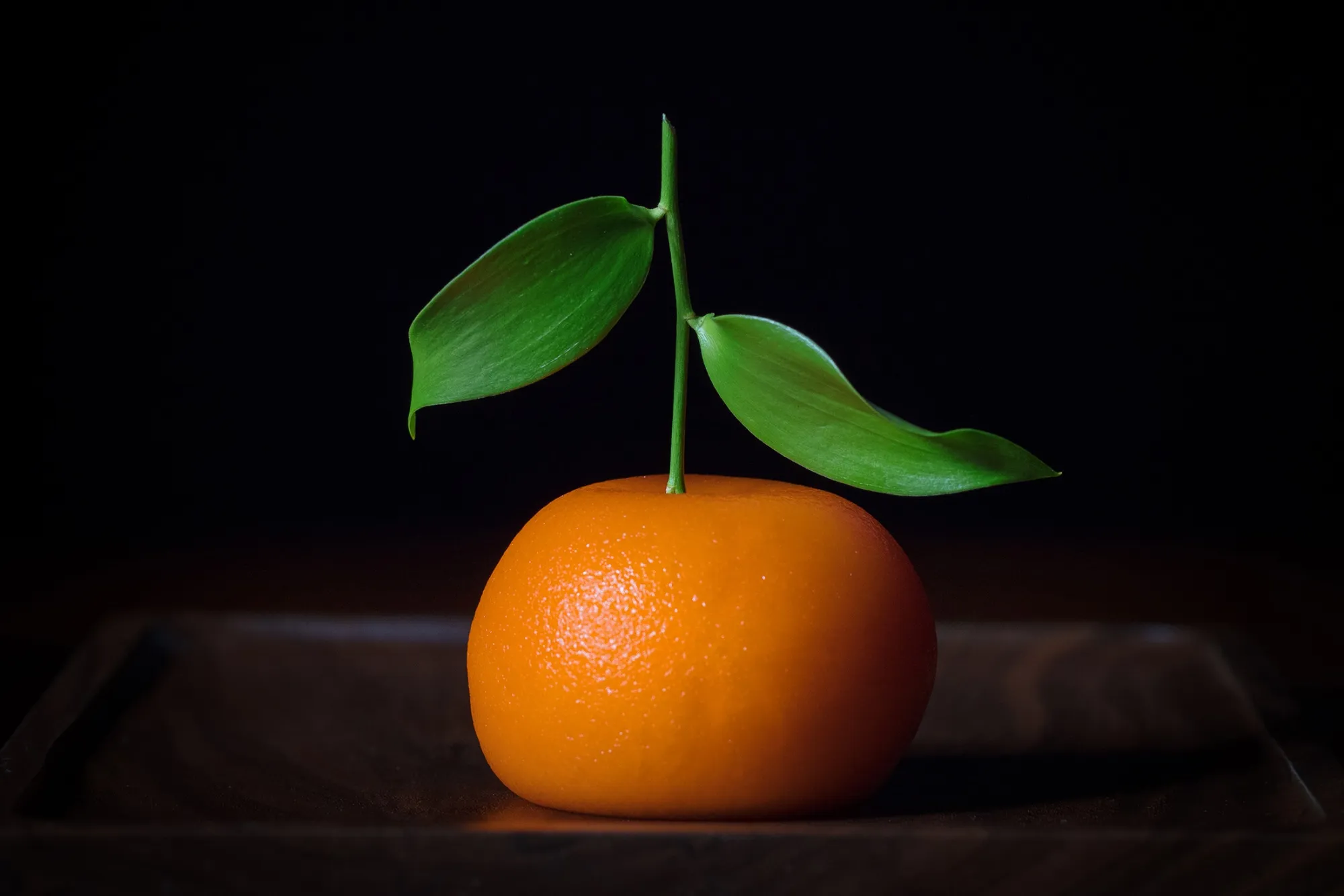 The signature meat fruit dish at Dinner by Heston Blumenthal, a newly named Michelin star award winner in Dubai.