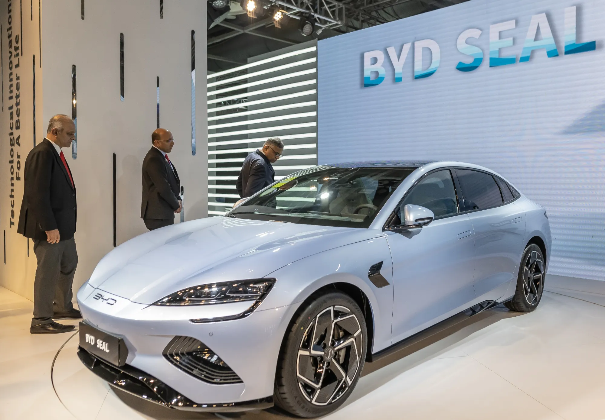 China's BYD Launches Seal $49,400 Sedan in India's Budding EV Market -  Bloomberg