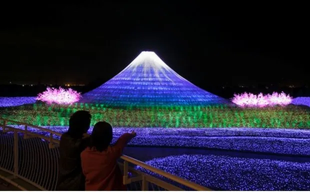 This Japanese Holiday Light Show Is a Wonder to Behold - Bloomberg