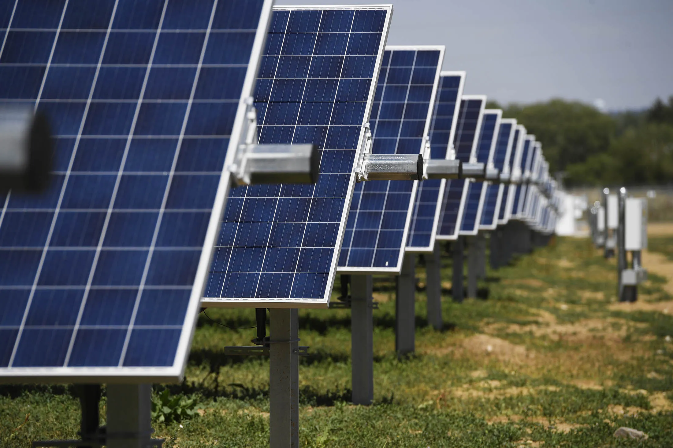 The Jefferson County Community Solar Garden, a 13 acre, 1.5 megawatt solar garden.
