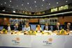 A roundtable meeting of the EU Summit in Nicosia, Cyprus