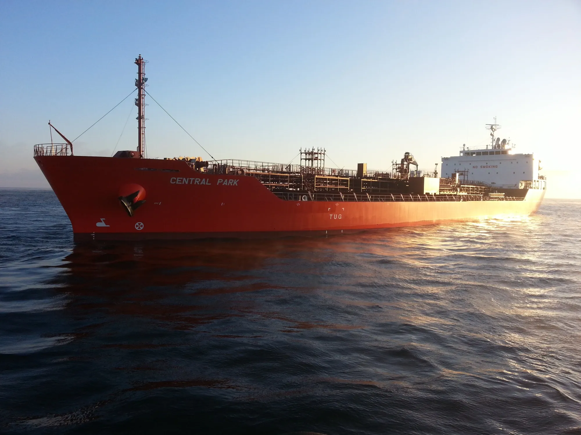 The Central Park oil tanker.