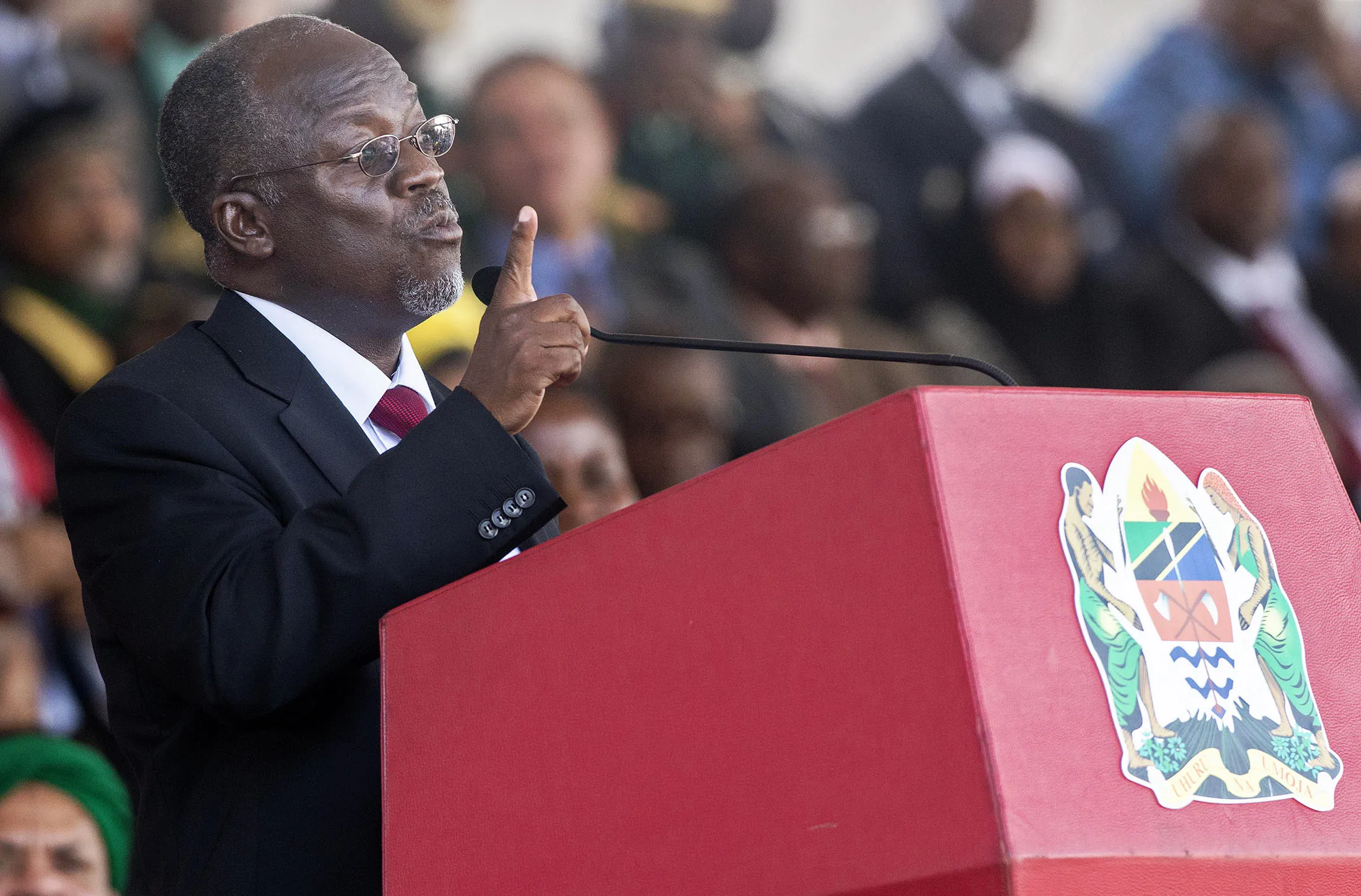Tanzanian President John Magufuli
