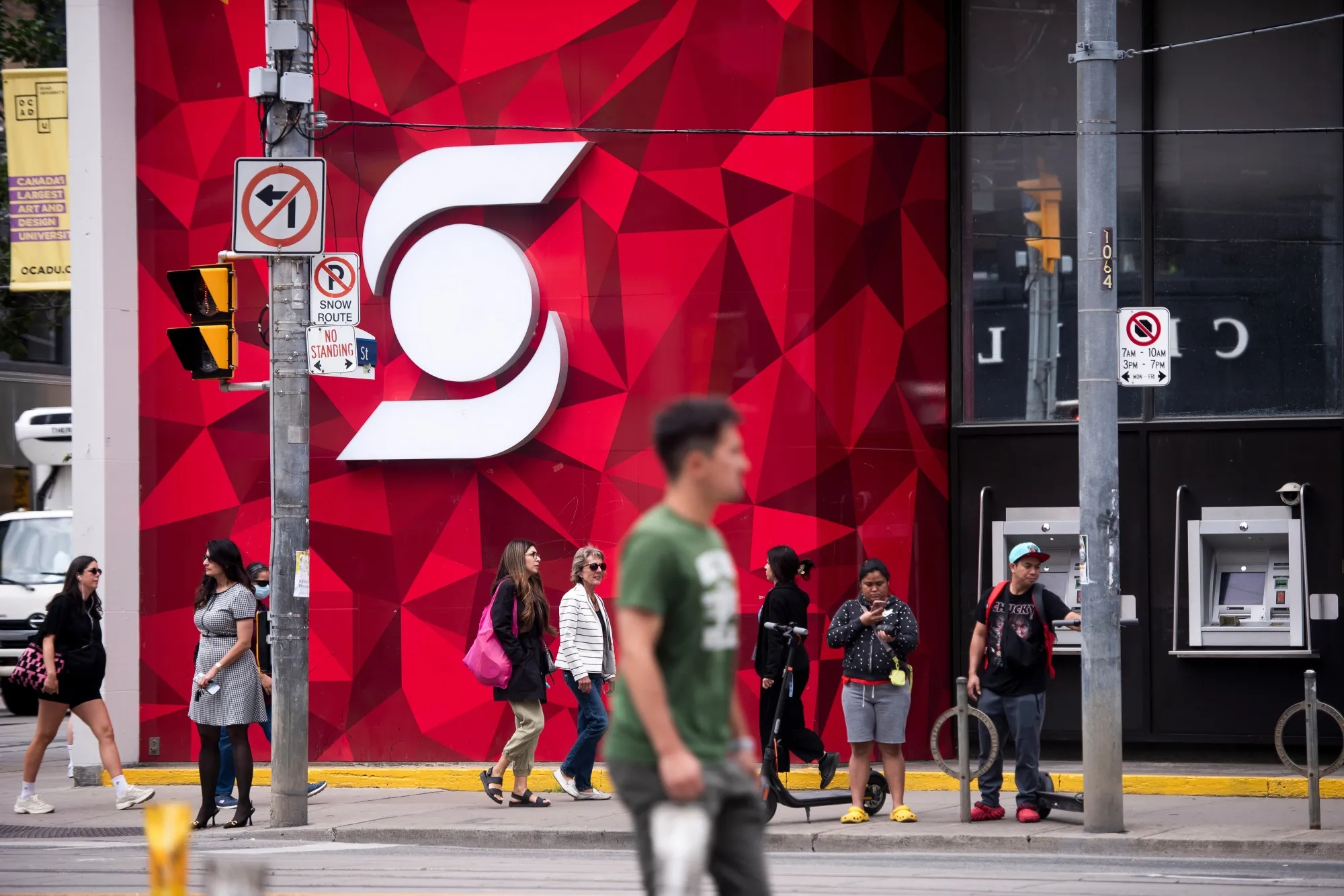 A Scotiabank branch in Toronto, Ontario, Canada.