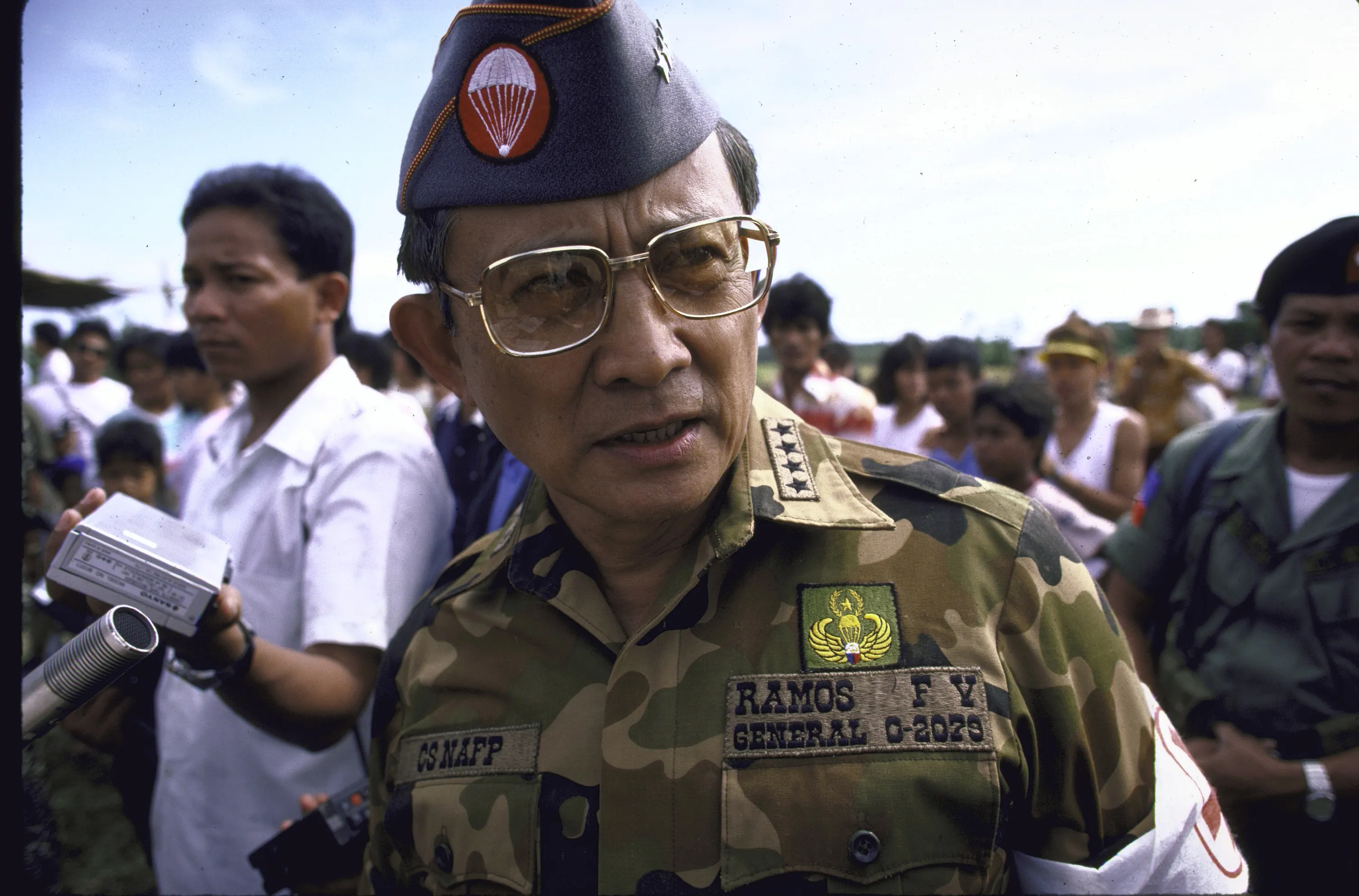 Fidel Ramos in 1986.