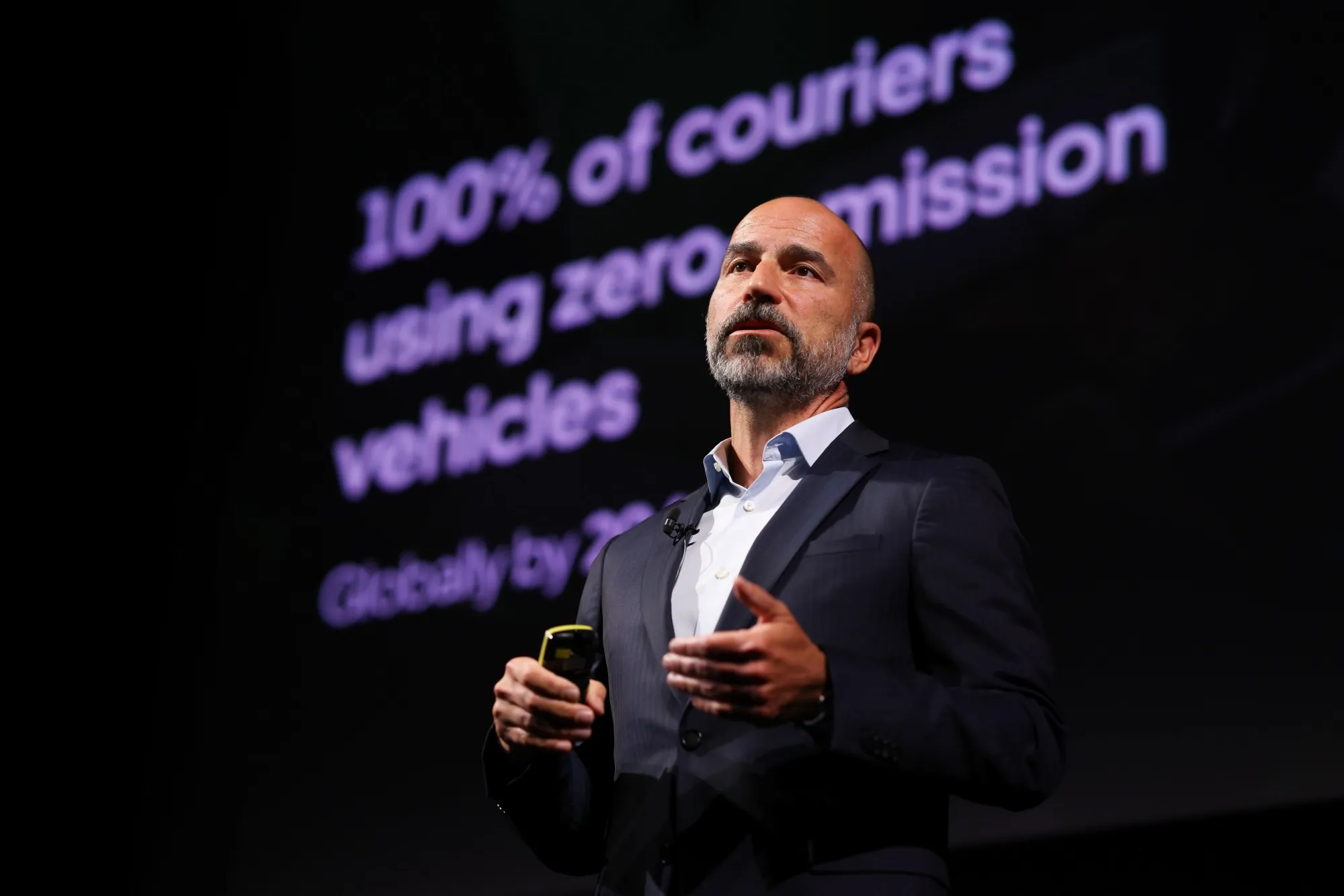 Dara Khosrowshahi in London, on June 8.