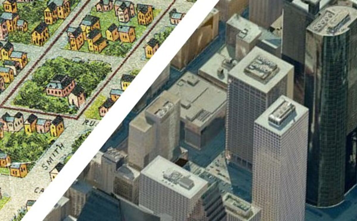 Houston, Then and Now (1891 to 2011) - Bloomberg