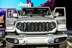 A Jeep Wrangler electric vehicle.