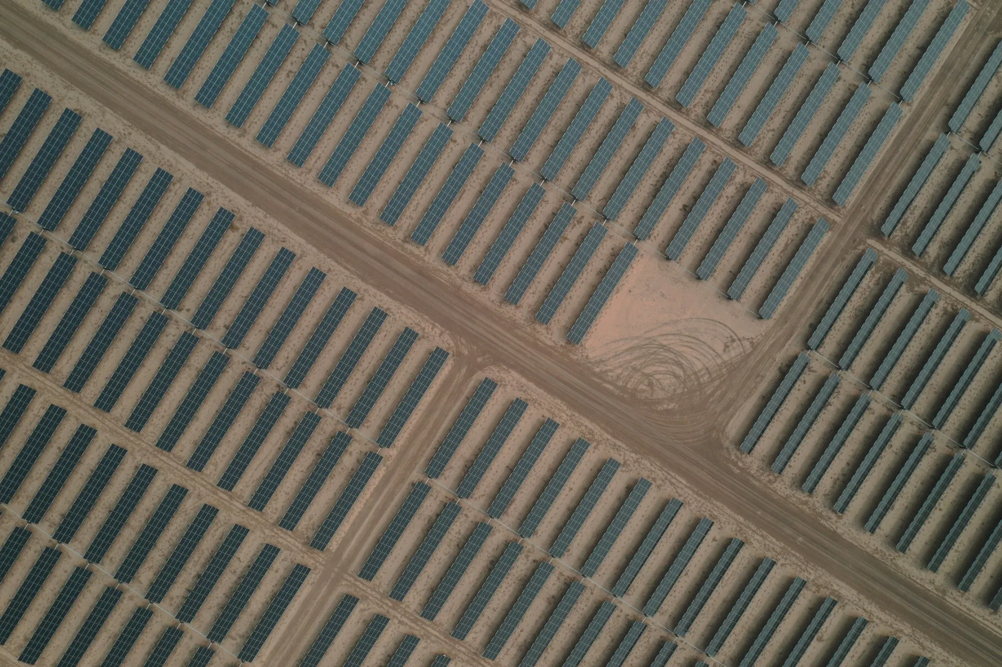 The Mount Signal Solar Farm in Calexico, California.