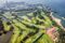 Aerials Of The Lion City As Gross Domestic Product Contracts Most Since 2012