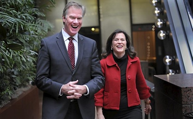 St. Paul Mayor Chris Coleman and Minneapolis Mayor Betsy Hodges, both members of the Democratic-Farmer-Labor Party, have an unusually close working relationship that reflects their two cities' collaborative approach to regional policy issues.