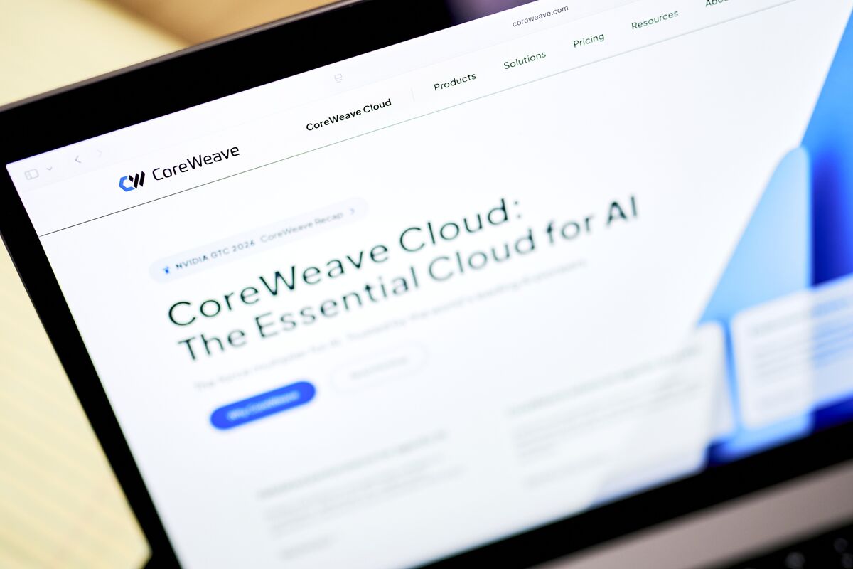 CoreWeave Plans European Investor Calls For Potential Debt Sale