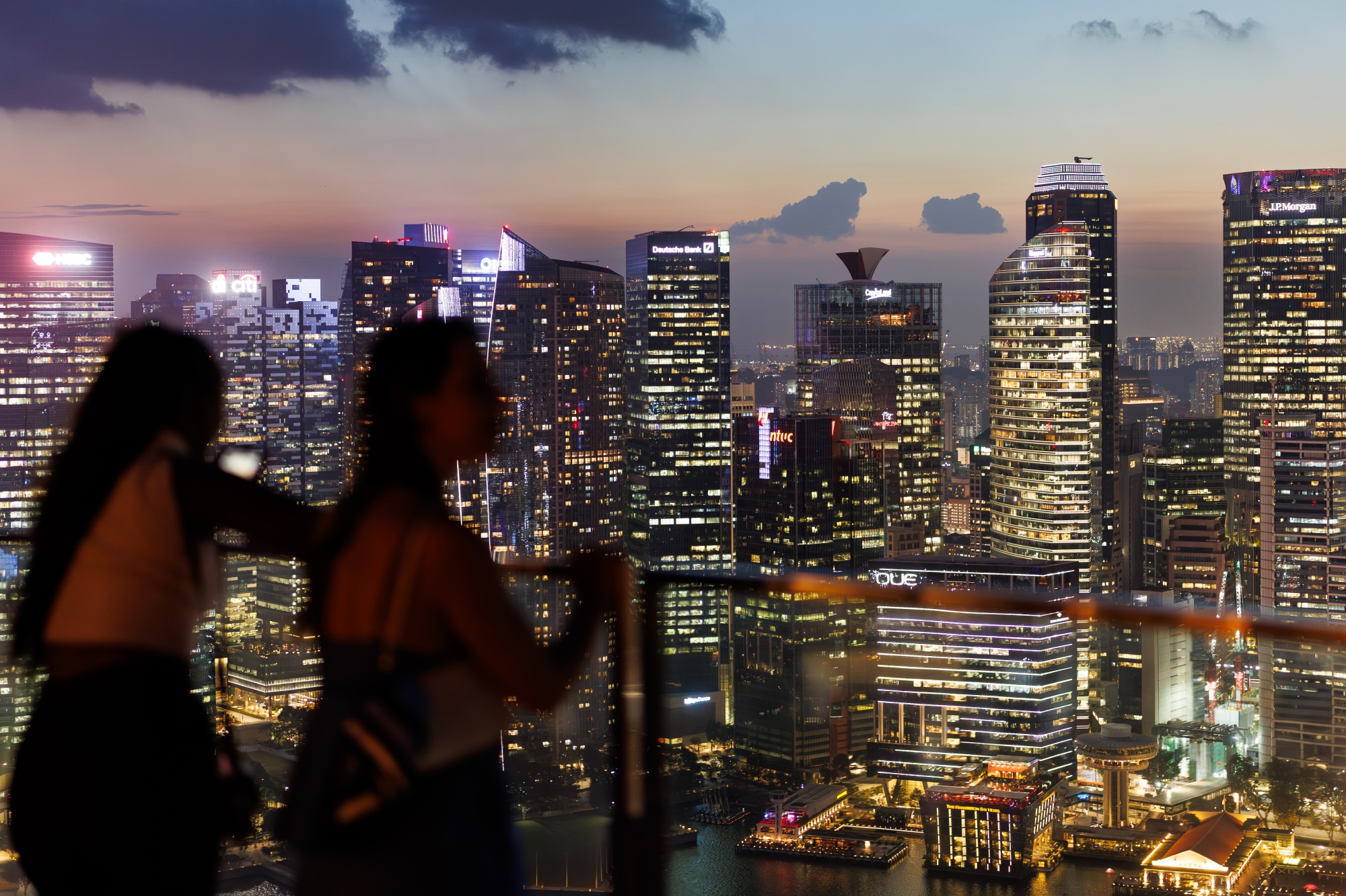 Singapore skyline