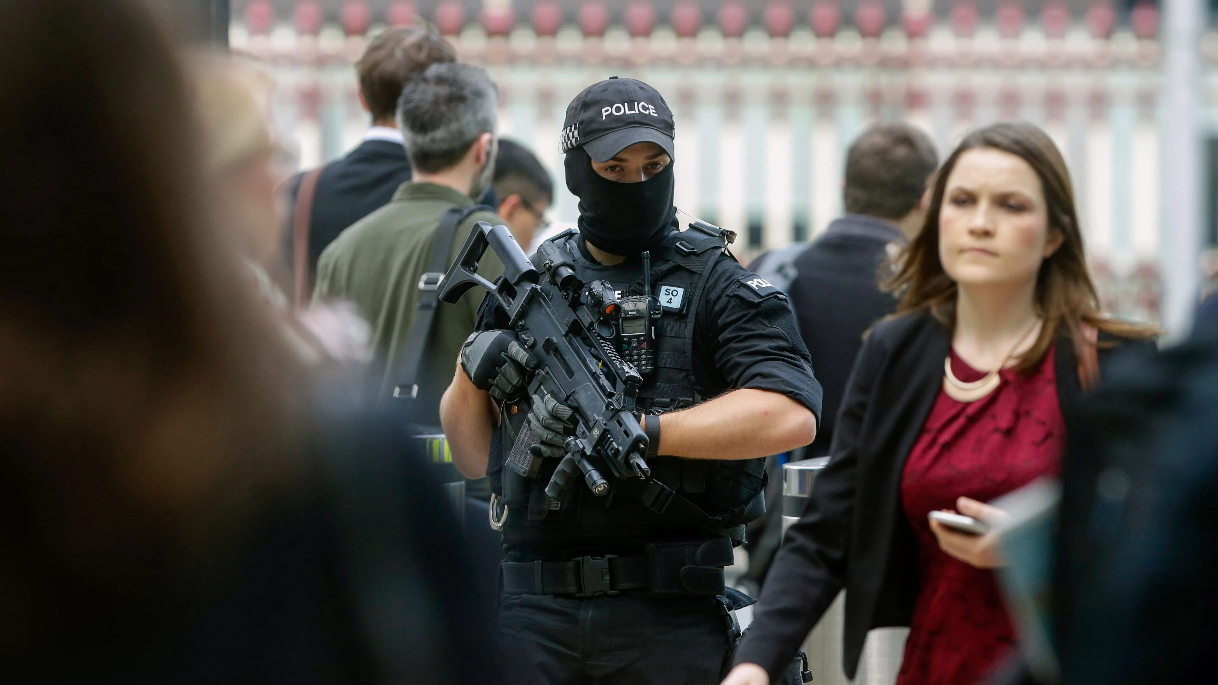 Increased Security On The Streets After Suspected Terror Attack Kills 22 At Concert
