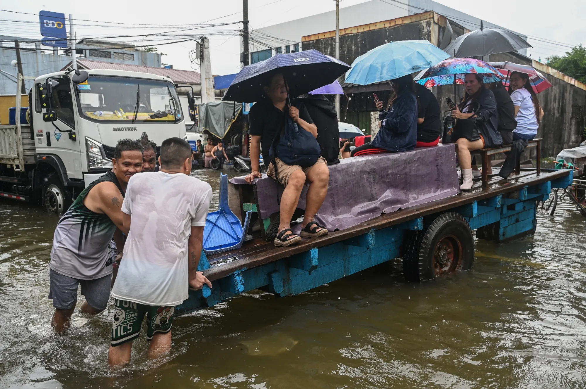 Flooding in Malabon, metro Manila in July 2025.&nbsp;