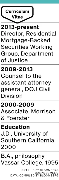 Geoffrey Graber, the Justice Department's Chief of Big Bank Settlements