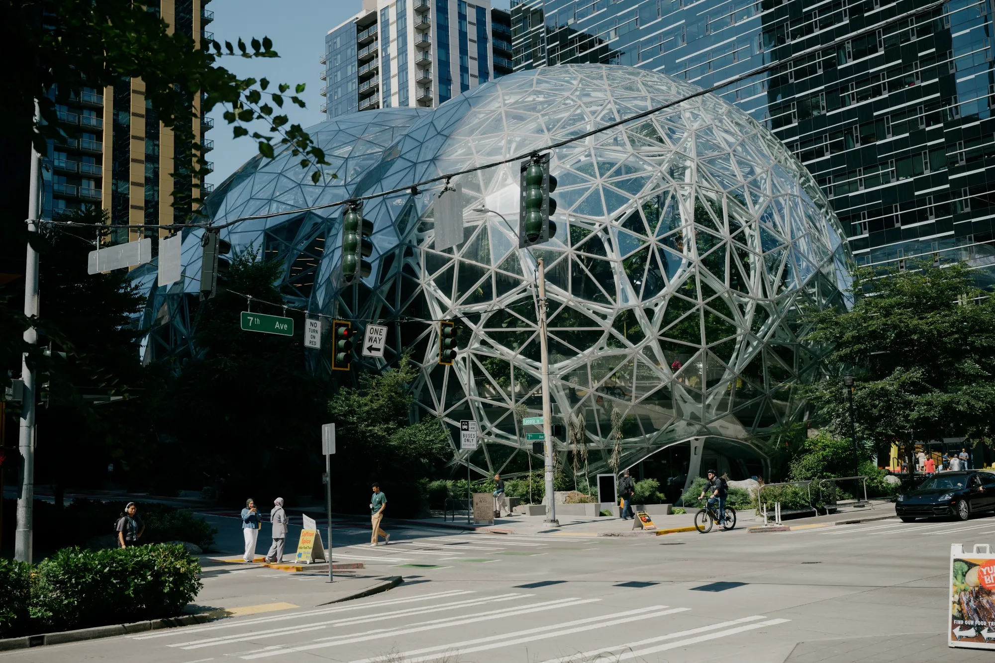 Amazon.com Inc.&nbsp;headquarters in Seattle, Washington.