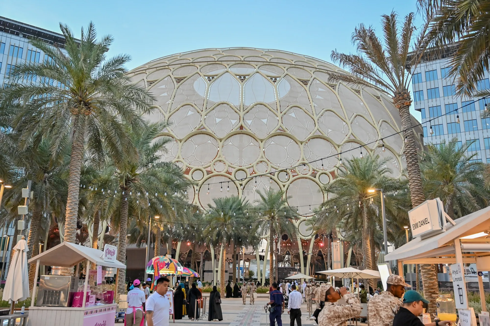 Preparations for COP28 in Dubai.