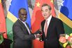 Solomon Islands Foreign Minister Jeremiah Manele Visits China