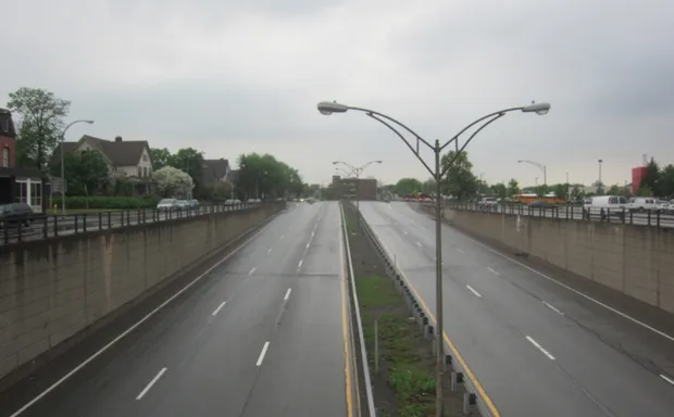 The Inner Loop of Rochester, New York, pictured in 2015.