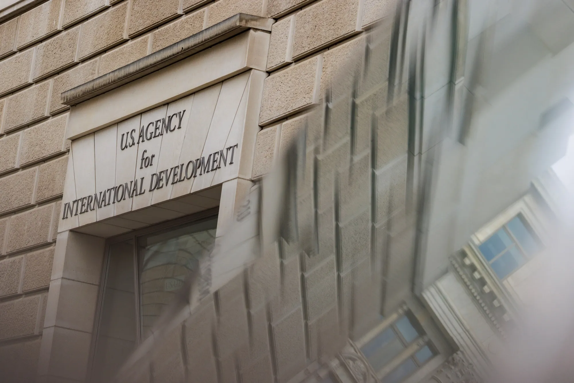 The US Agency for International Development headquarters in Washington, DC, on&nbsp;Feb. 3.