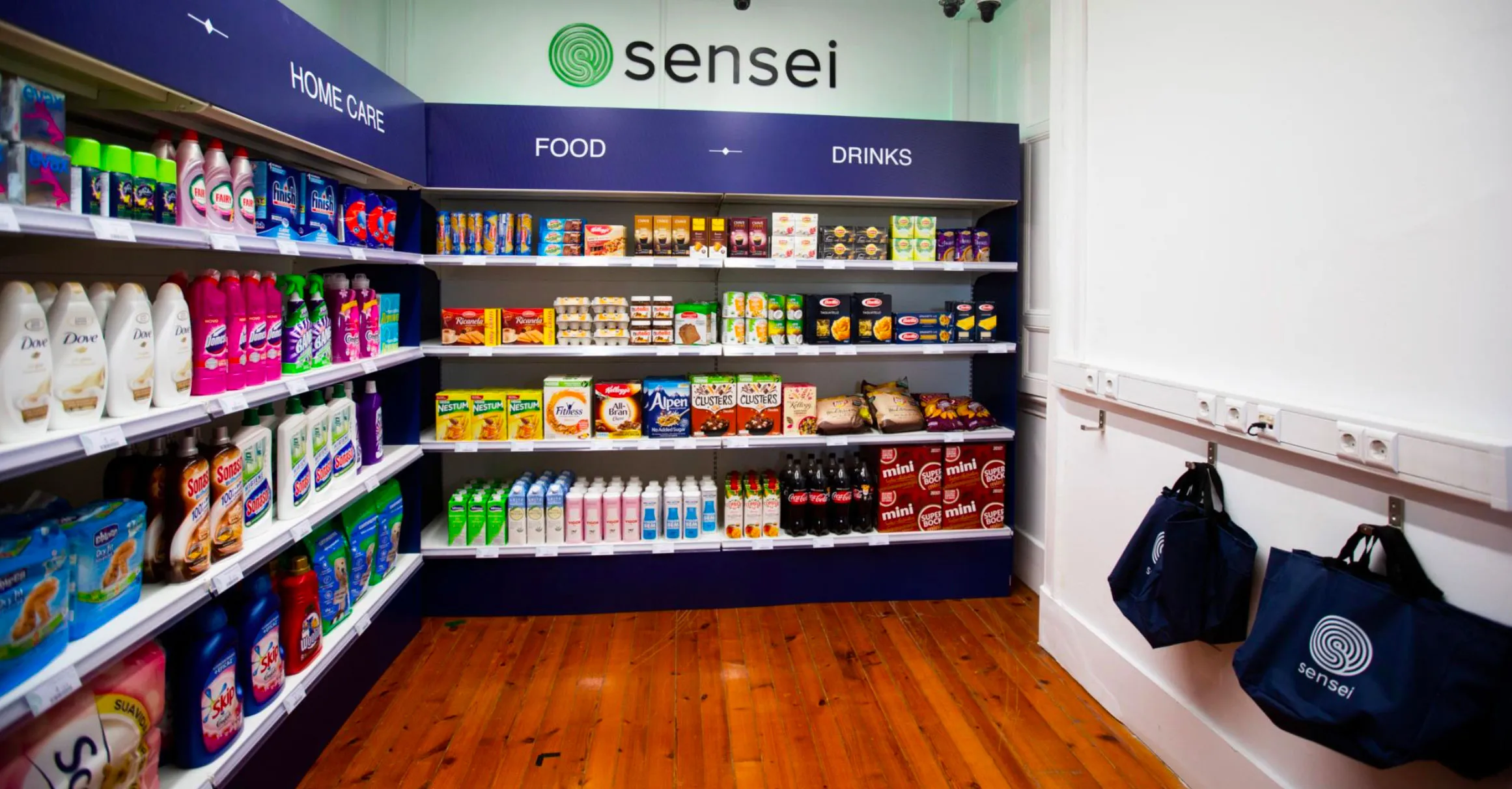Sensei’s demonstration store in Lisbon.