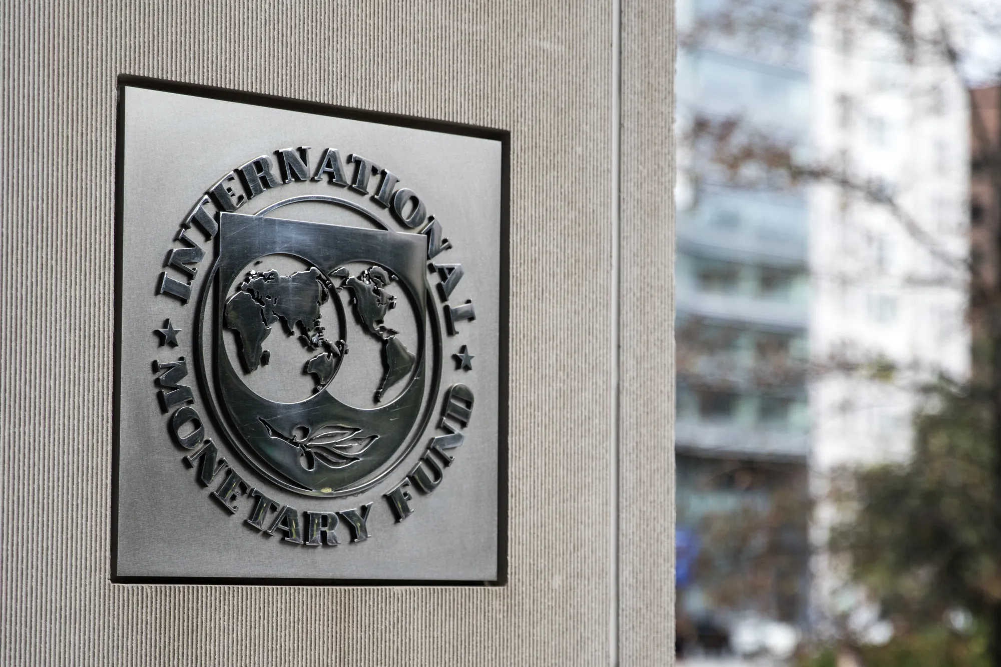 The International Monetary Fund headquarters in Washington, DC.