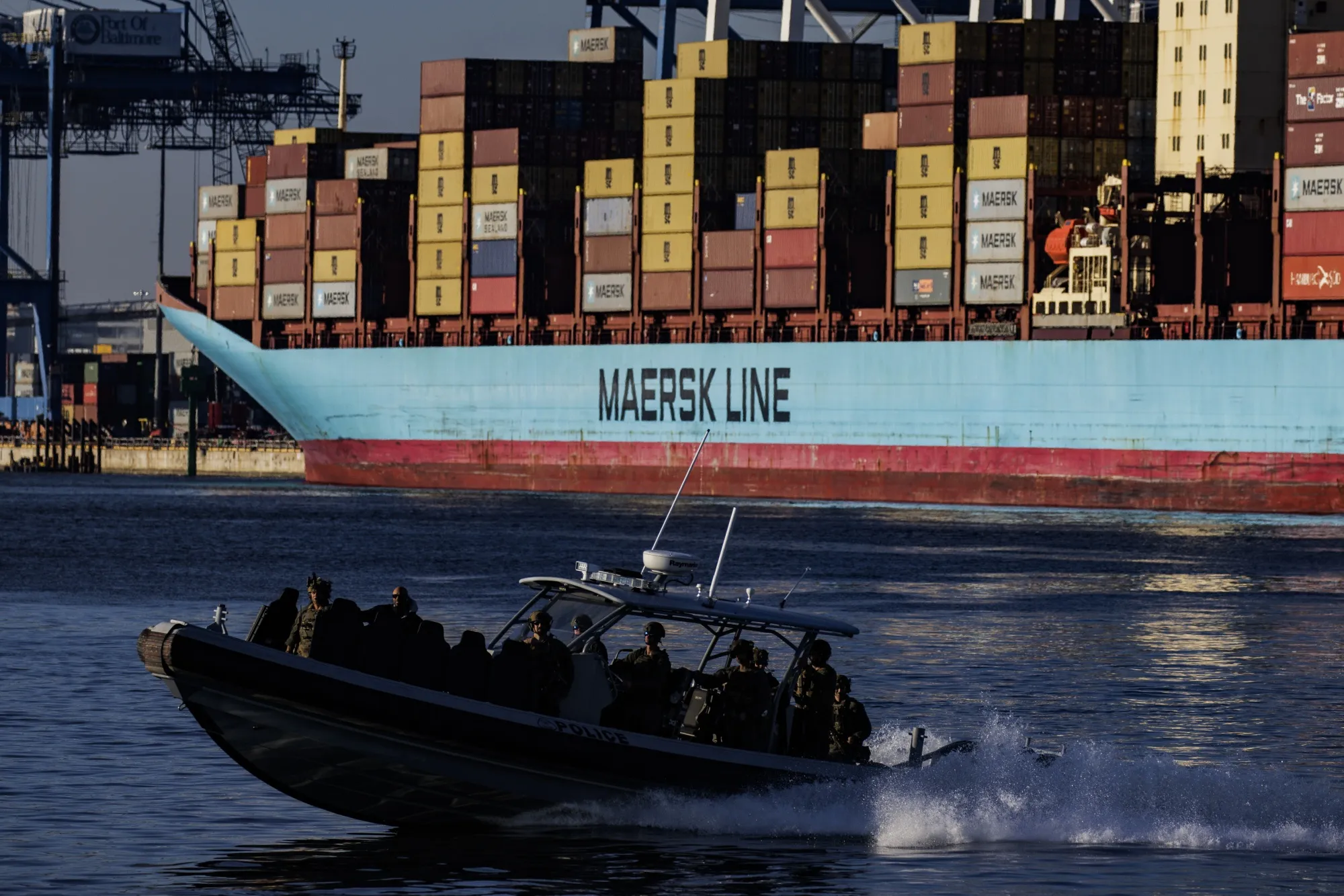 President Biden Delivers Remarks At Port Of Baltimore