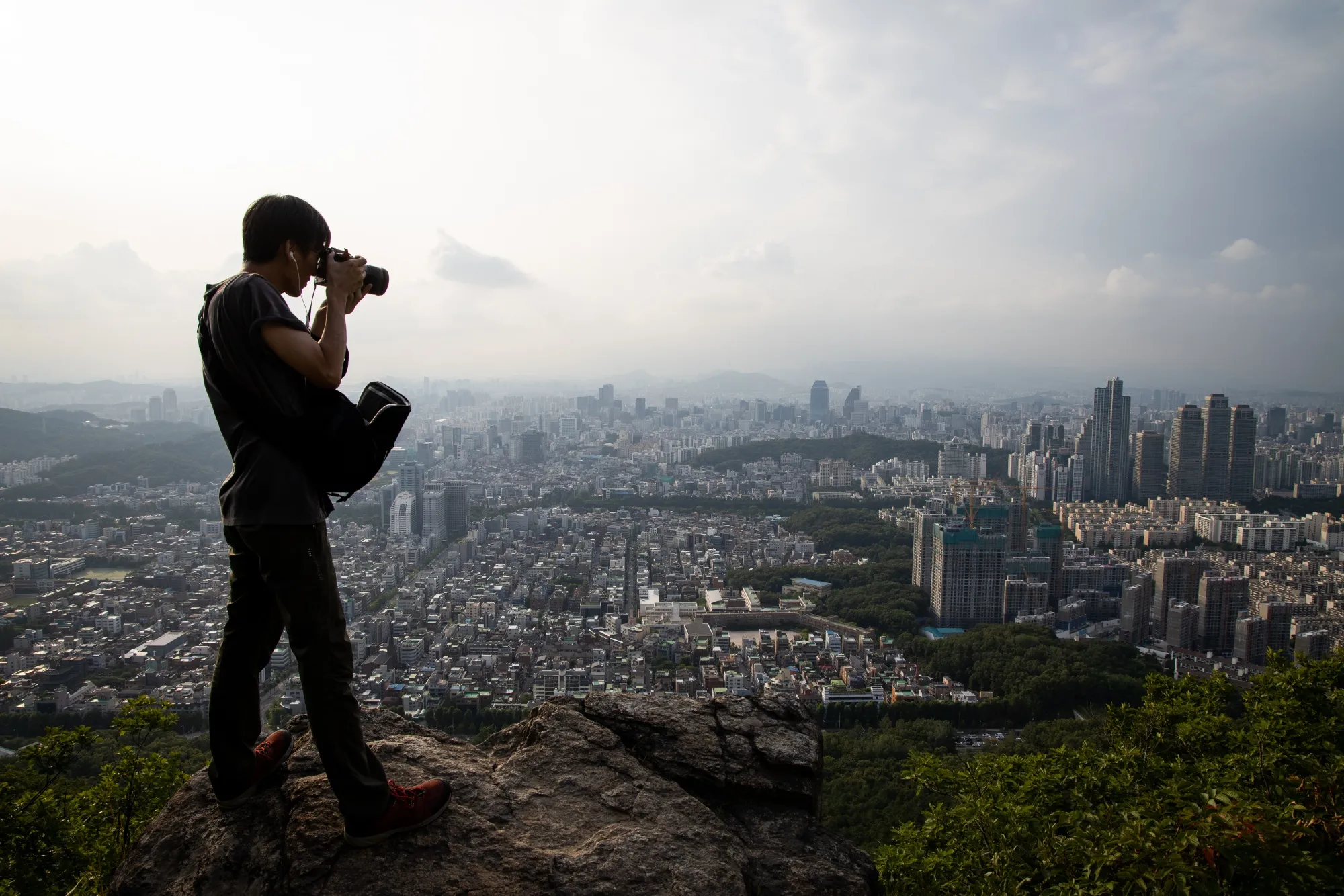 The&nbsp;Seoul skyline.