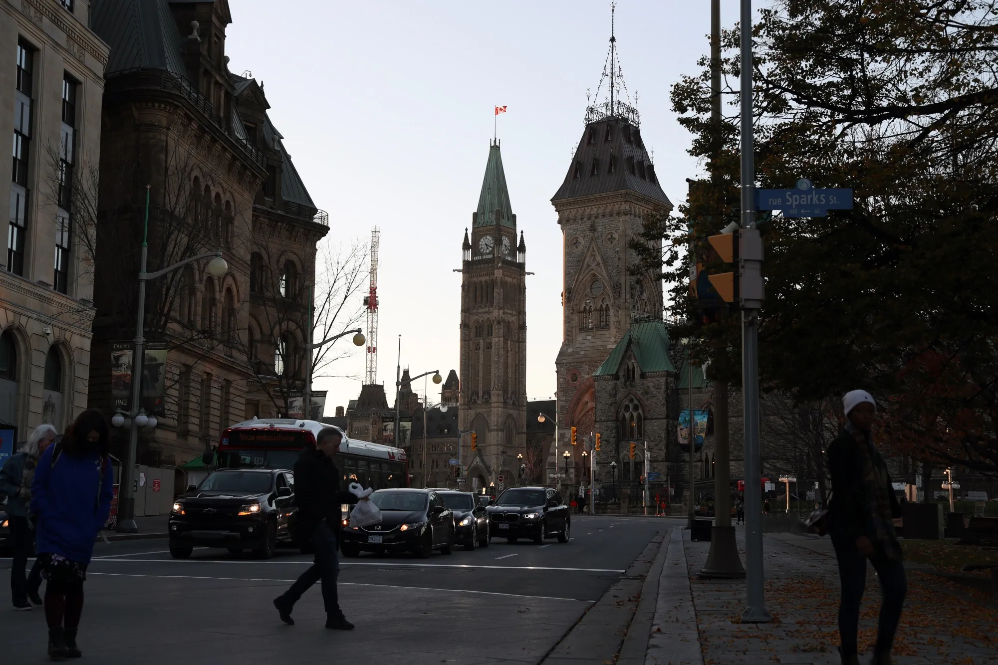 Parliament Hill in Ottawa, where the Bank of Canada will make its final policy decision of the year on Dec. 7.