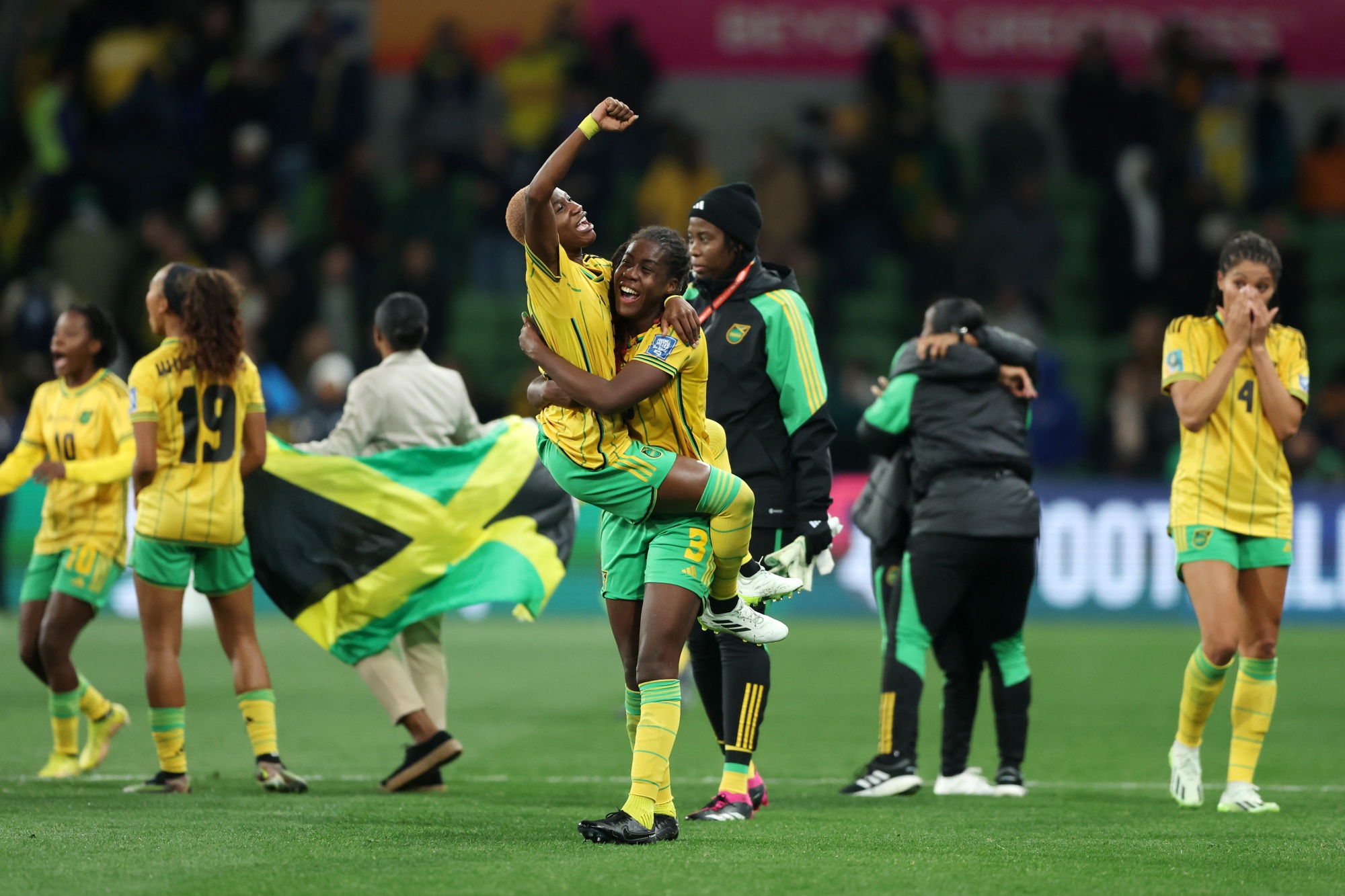 Colombia vs Jamaica: Reggae Girlz Advance to World Cup 2023 Knockout ...