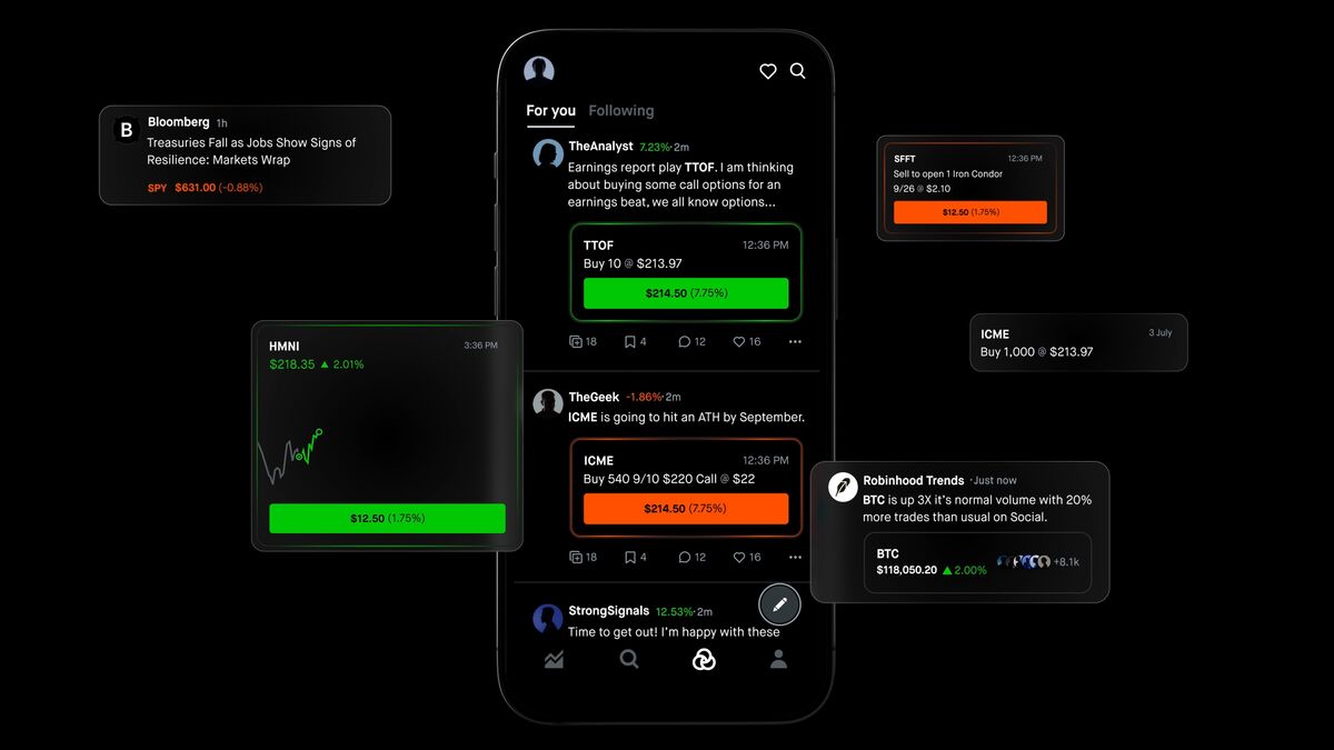 Robinhood Aims Social Platform at Reddit’s WallStreetBets