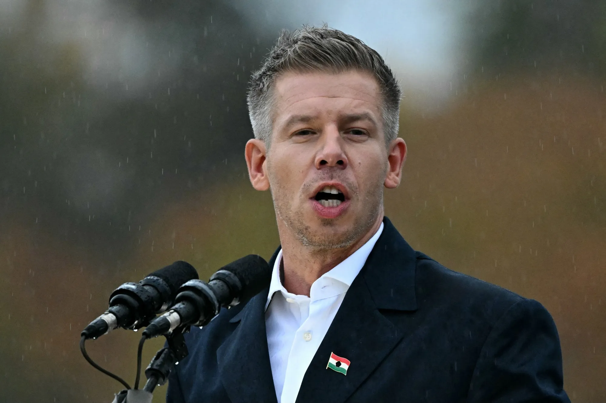 Hungarian opposition leader Peter Magyar