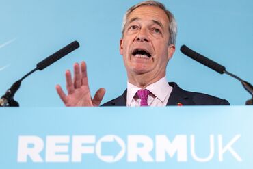 Reform UK Leader Nigel Farage News Conference