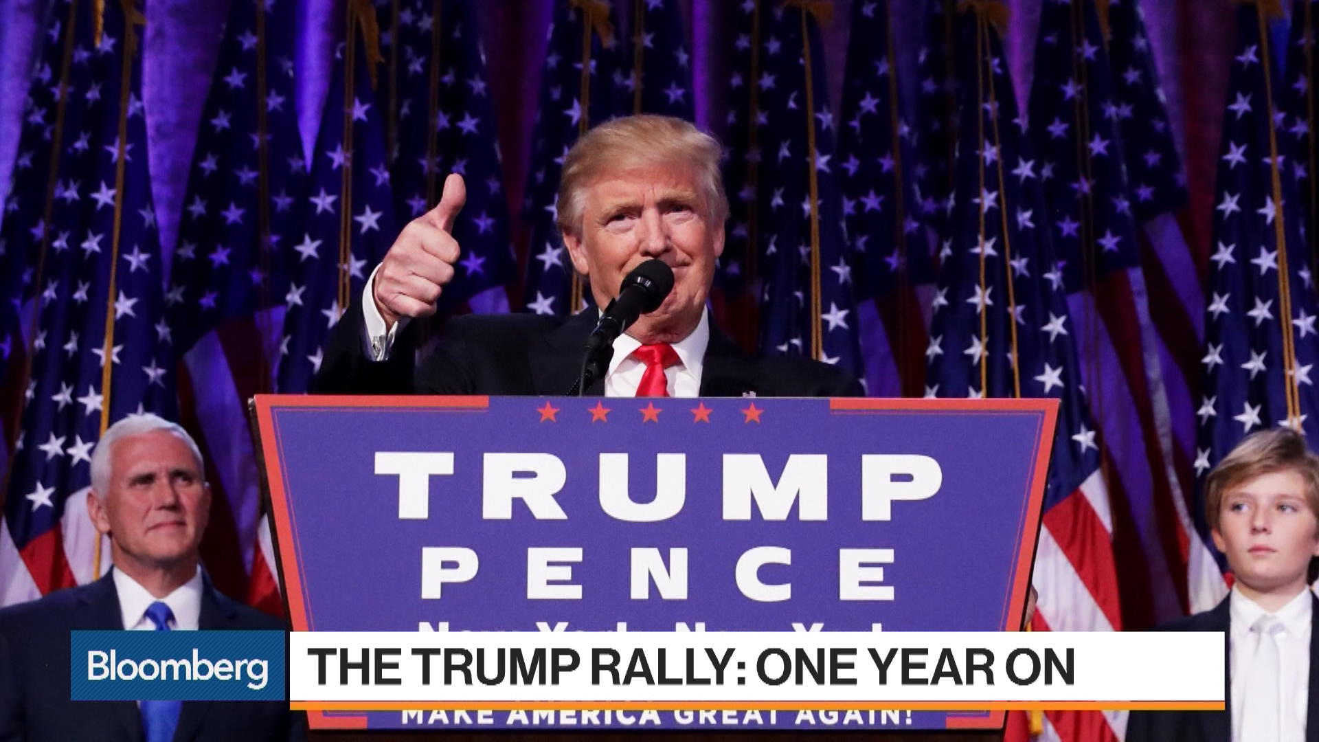 Watch The Trump Rally: U.S. Markets One Year Later - Bloomberg