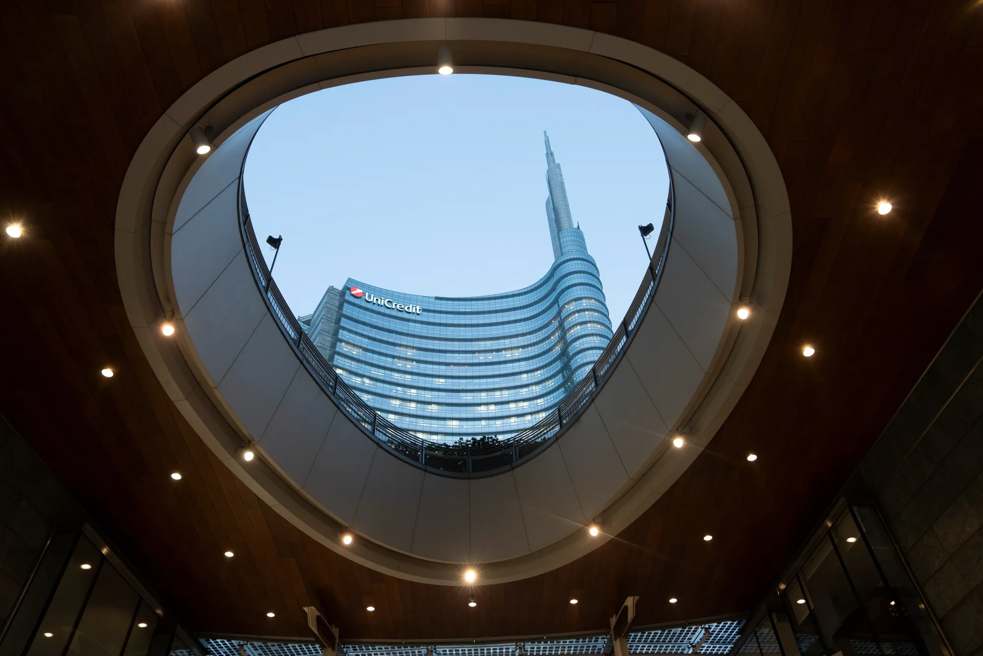 The UniCredit headquarters in Milan.
