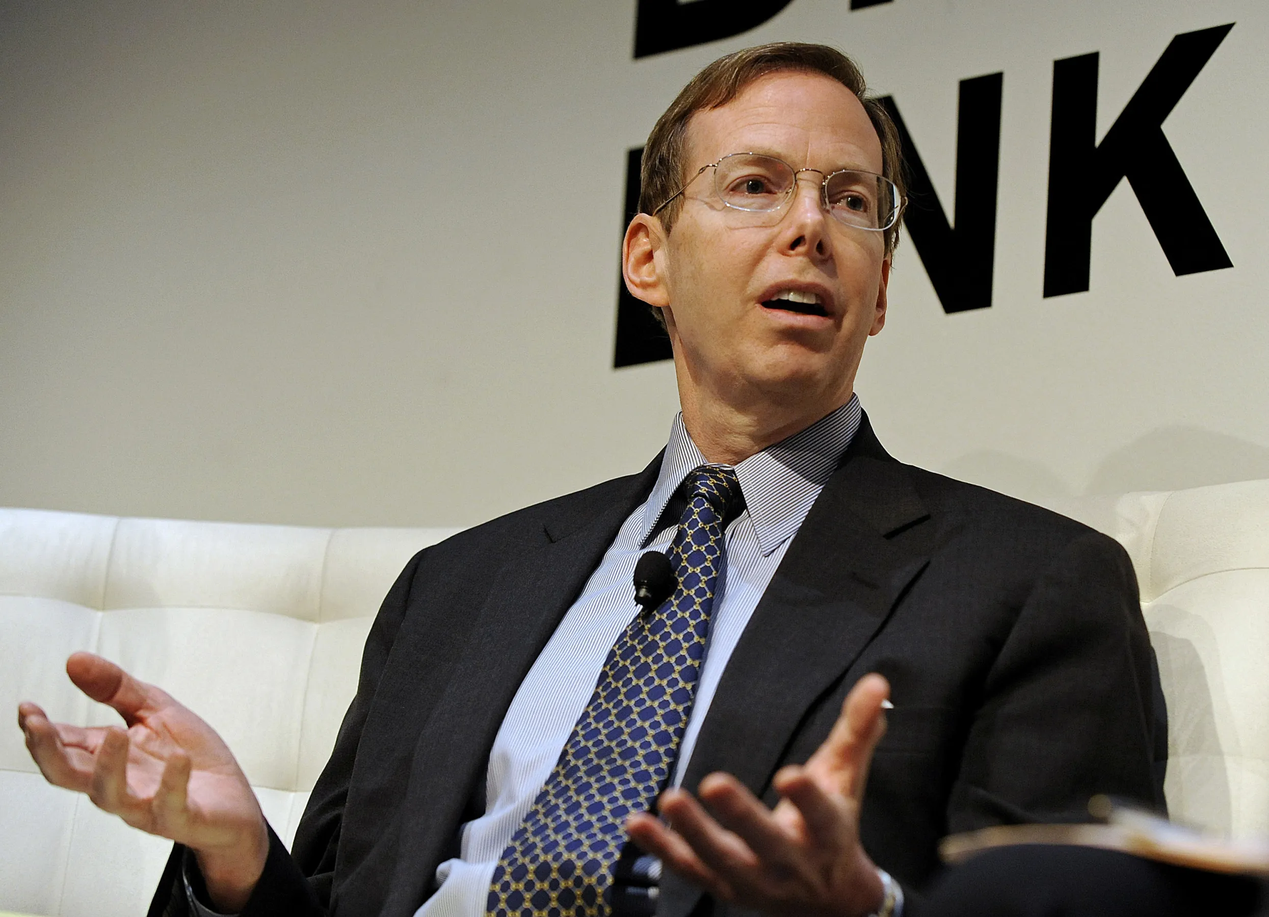 Sean Egan during a conference on sovereign debt in New York, on Jan. 24, 2012.&nbsp;&nbsp;